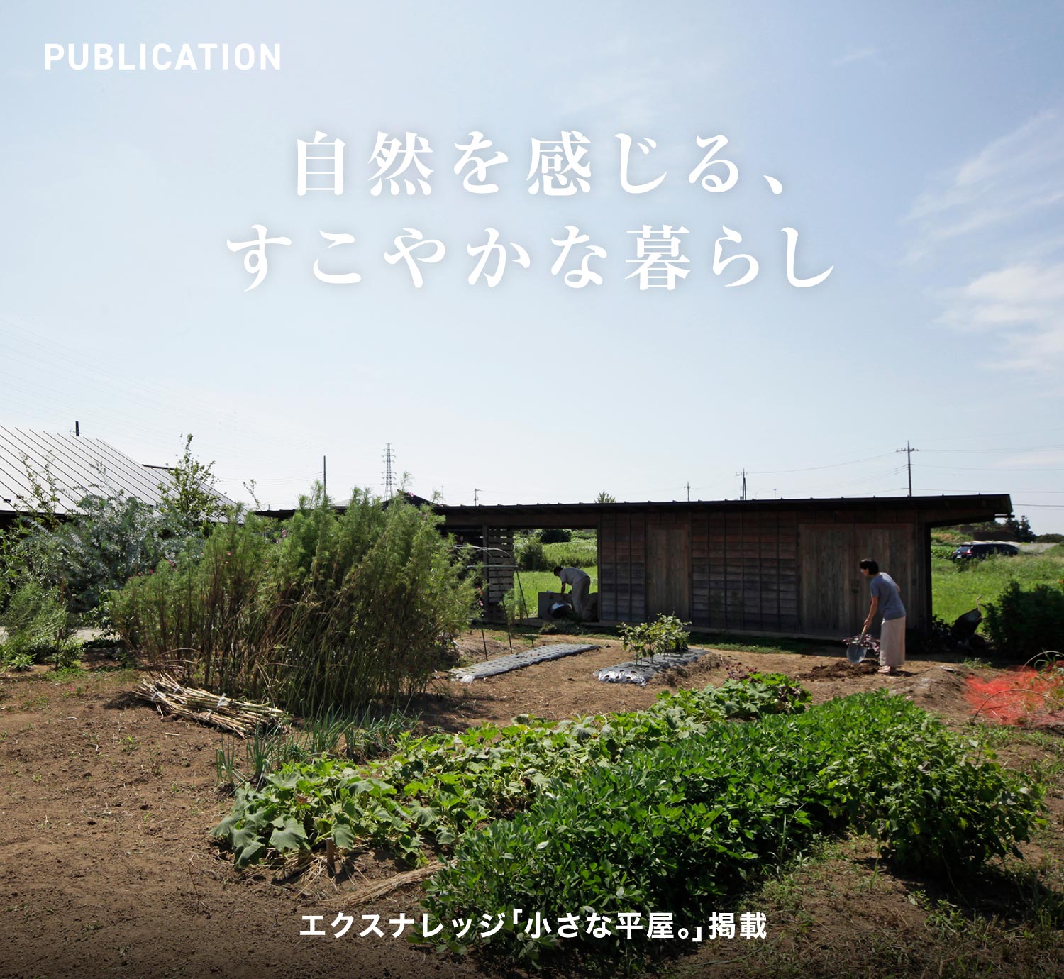 エクスナレッジ「小さな平屋。」掲載